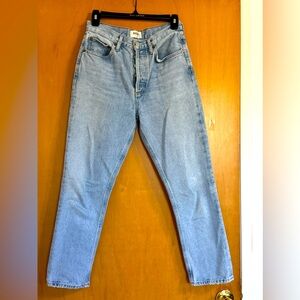 AGOLDE riley jean in dimension